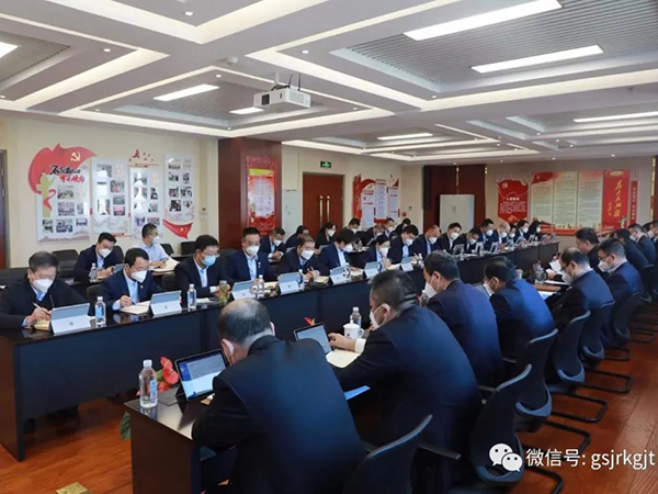 华体会手机网页版登录入口召开党委（扩大）会议专题学习党的二十大报告精神